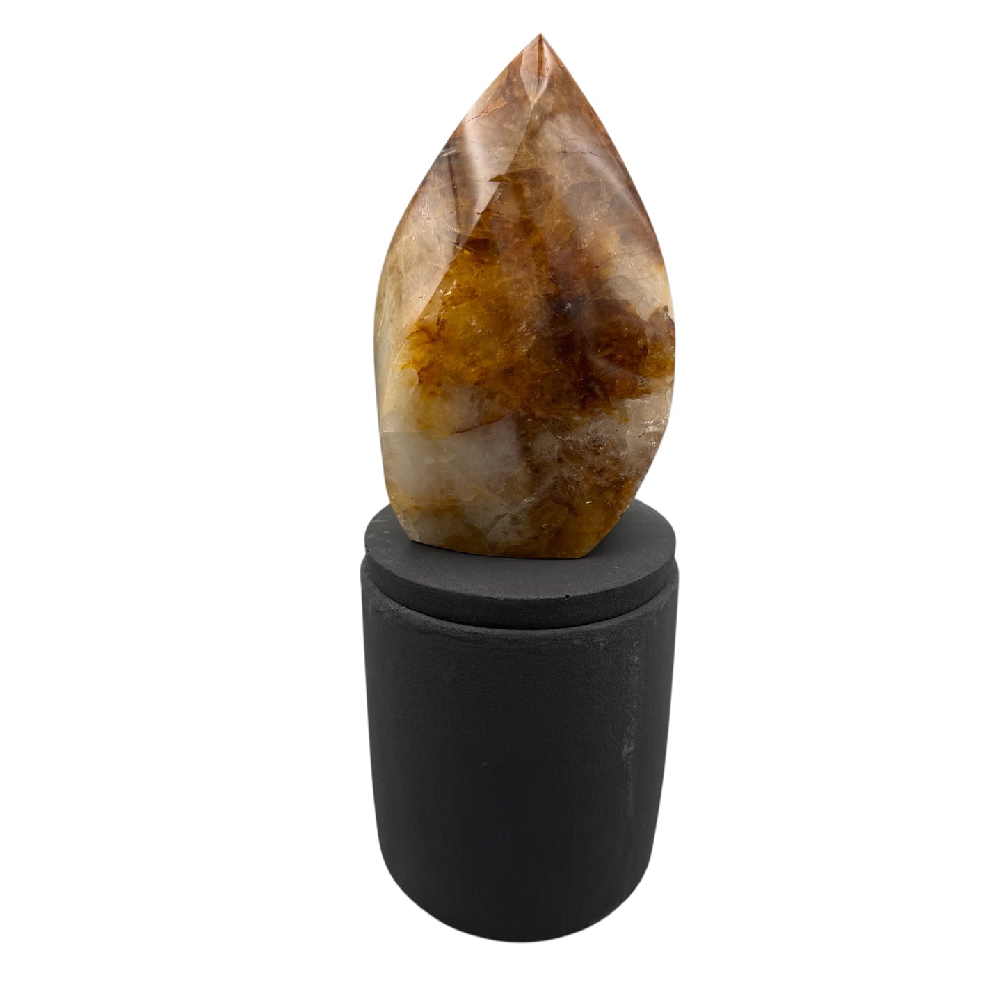369 For House of Nulla Black Rose Candle with Golden Healer 12