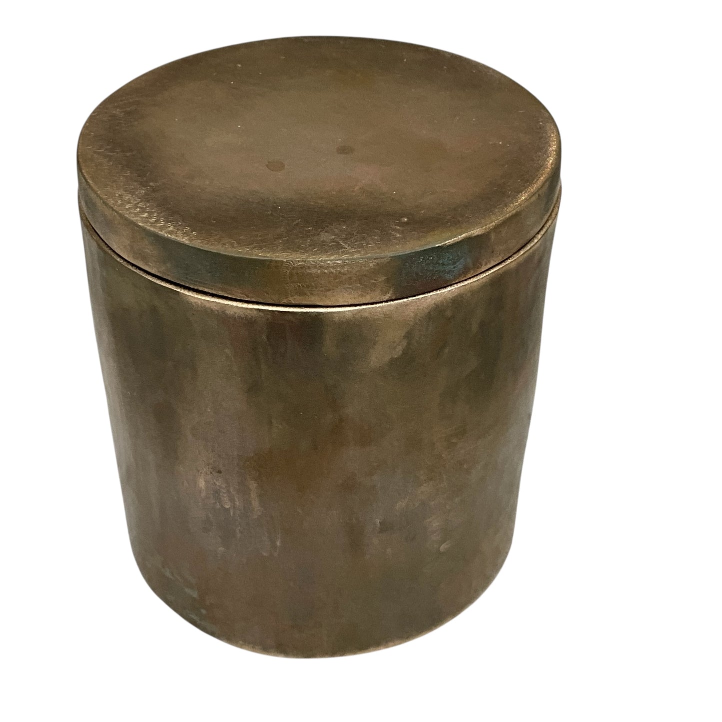 #I Solid Bronze Gardenia Candle with Lid