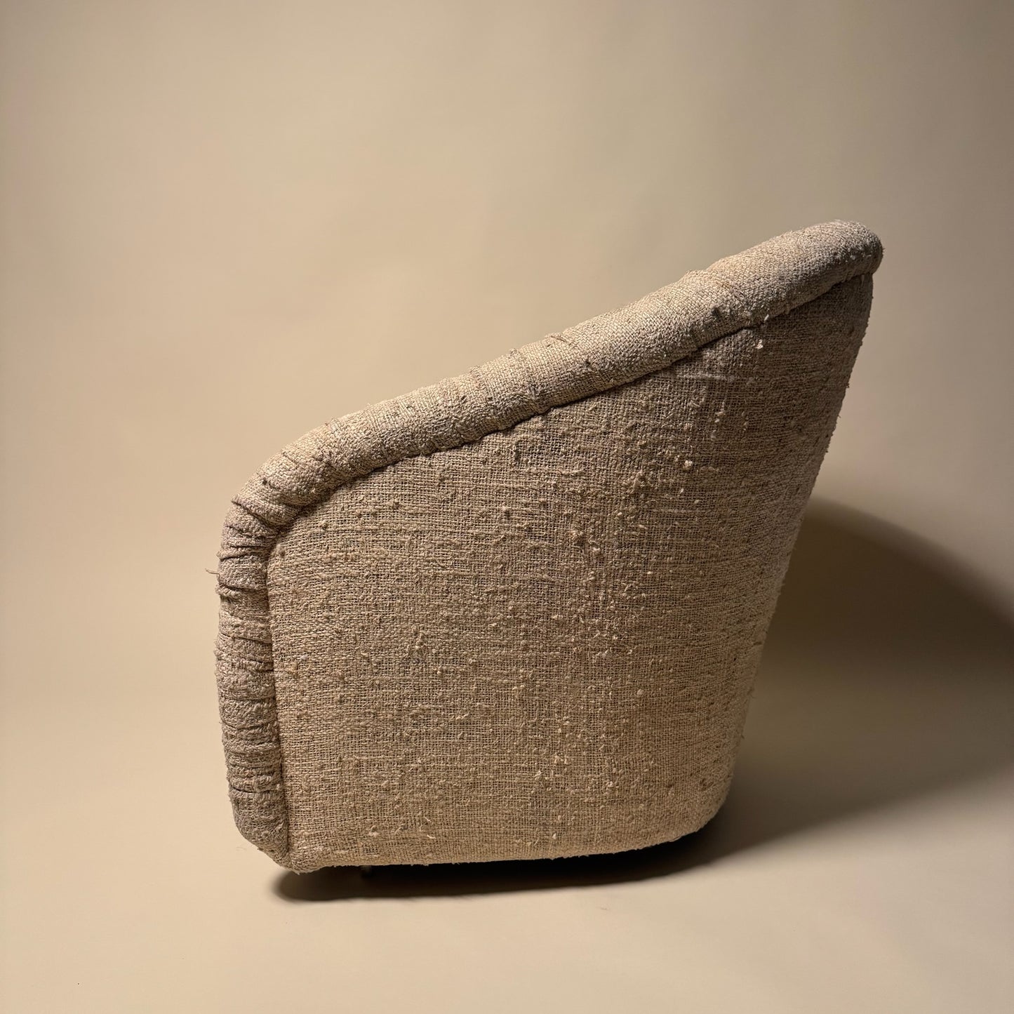 Custom Steve Chase Linen Chair
