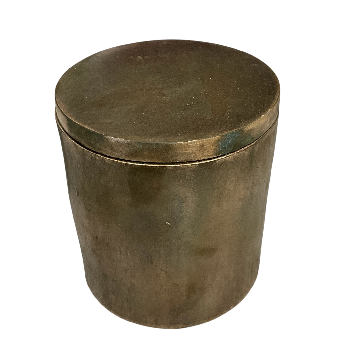#H Solid Bronze Gardenia Candle with Lid