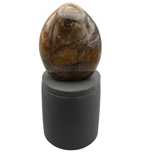 369 For House of Nulla Black Rose Candle with Golden Healer 21