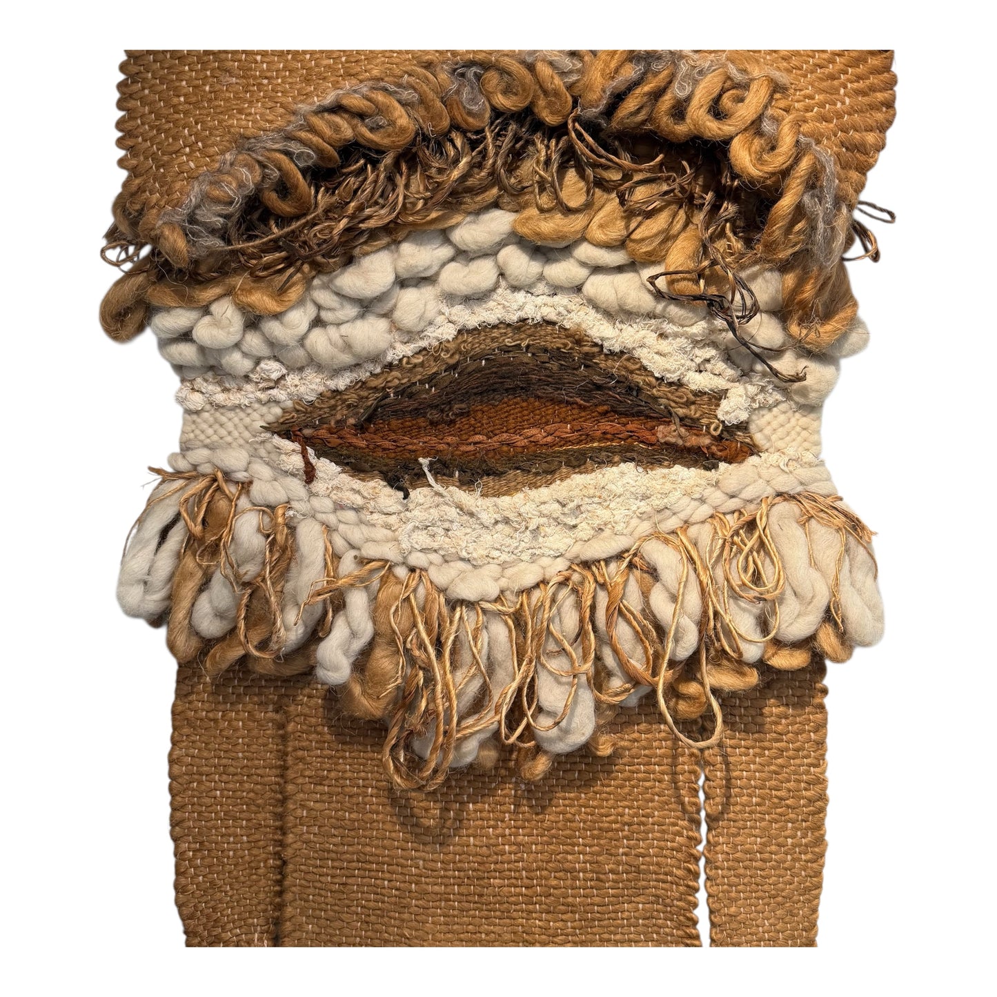 Multi-Fabric Vintage Wall Hanging
