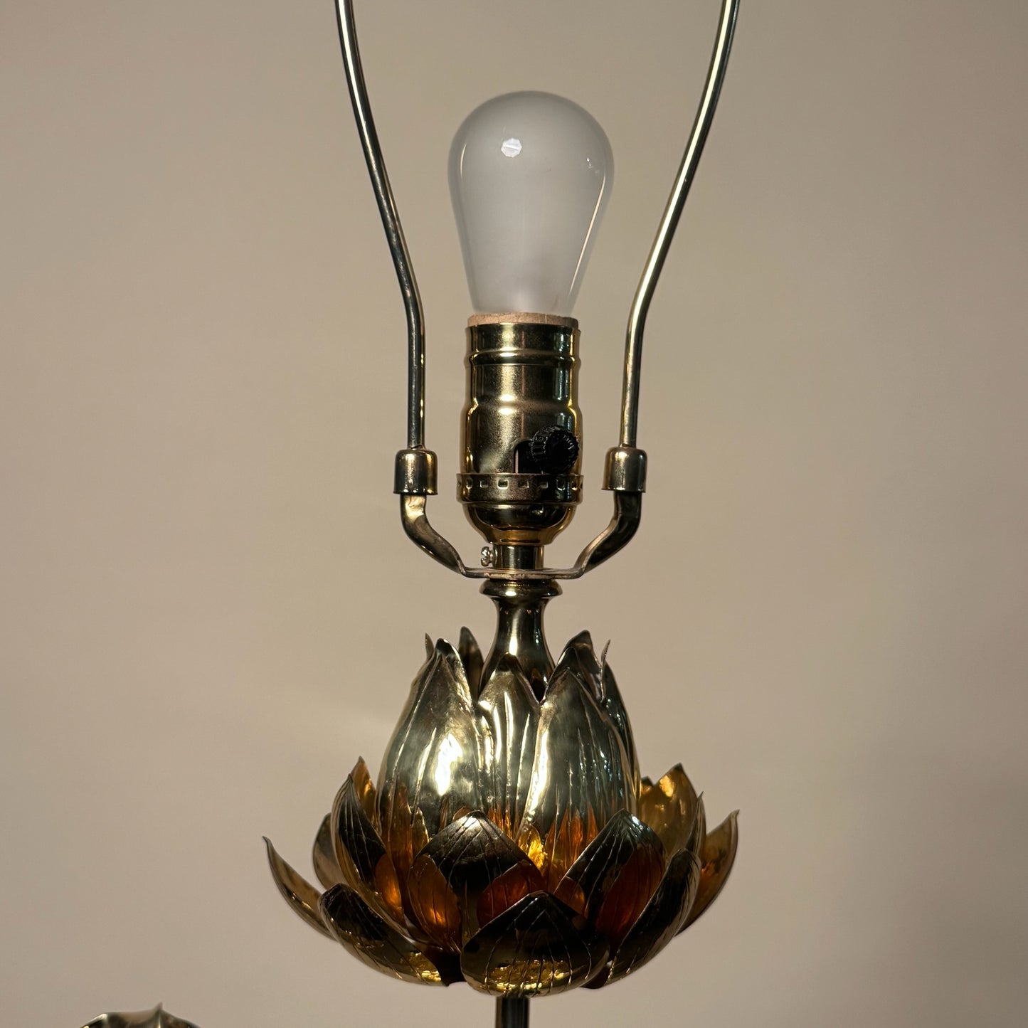 Feldman Brass Lotus Pond Lamp