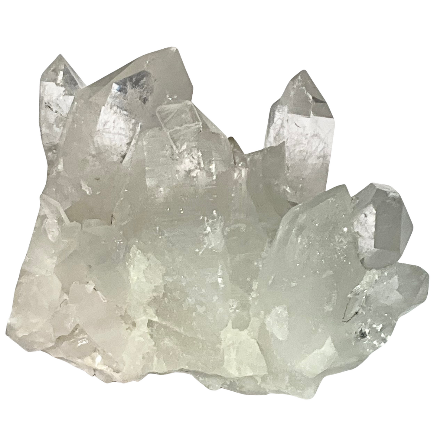 Quartz Crystal Generator Cluster Free-Standing