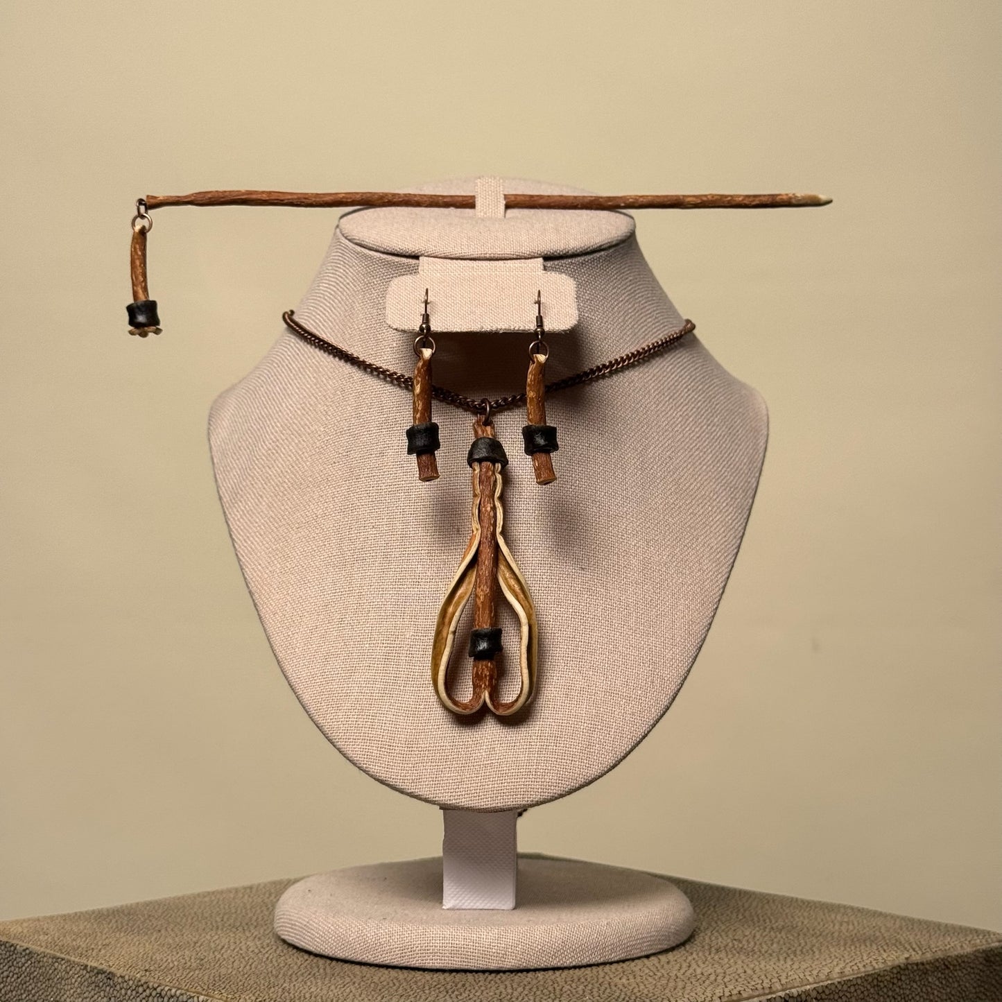 Hand Made Kelp Jewelry Set