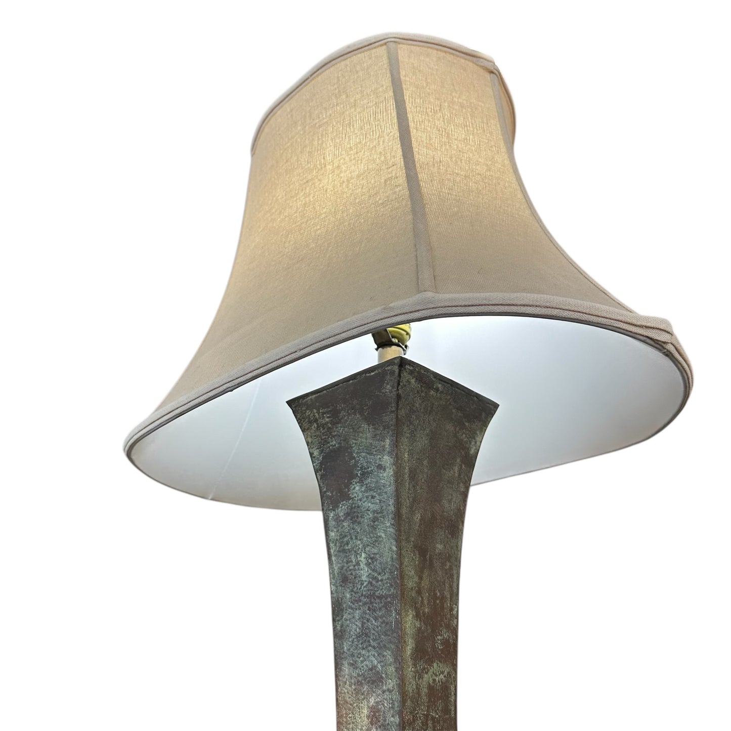 Verdigris Bronze Floor Lamp by Stewart Ross James