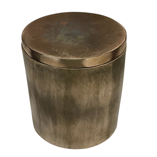 #G Solid Bronze Gardenia Candle with Lid
