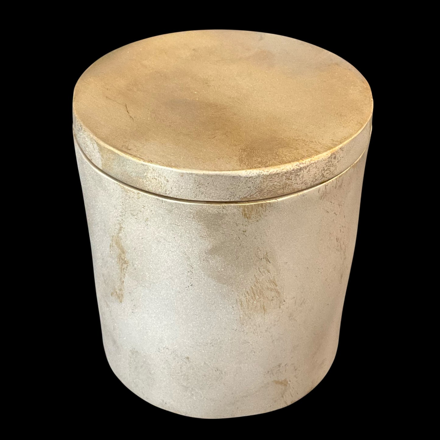 Solid Bronze Gardenia Candle with Lid Y