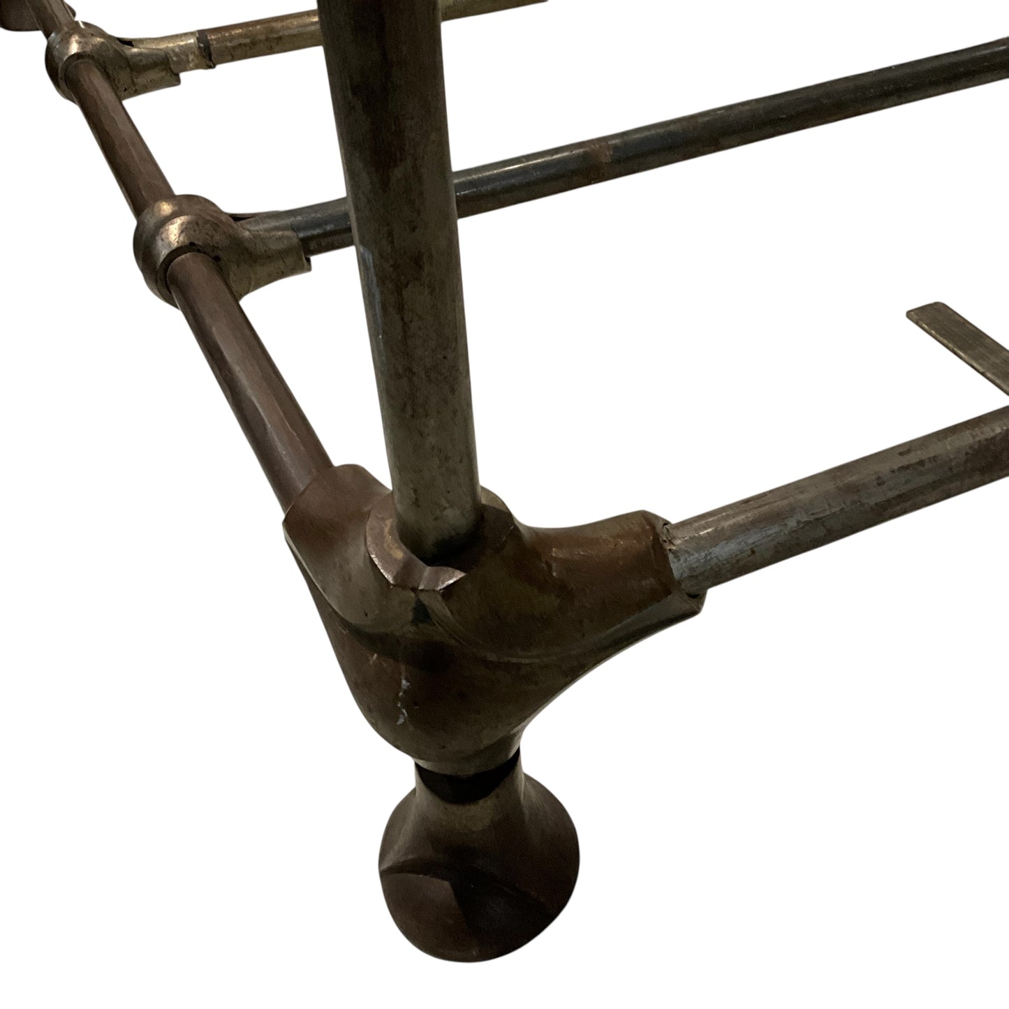 Mimi London Vintage Steel 4-Poster California King Bed Frame