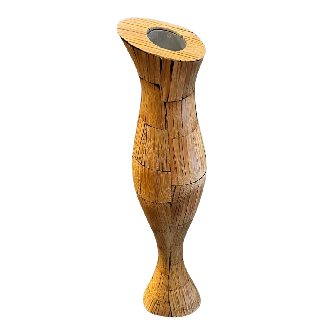 R&Y Augousti Paris Free Form Wood Vase