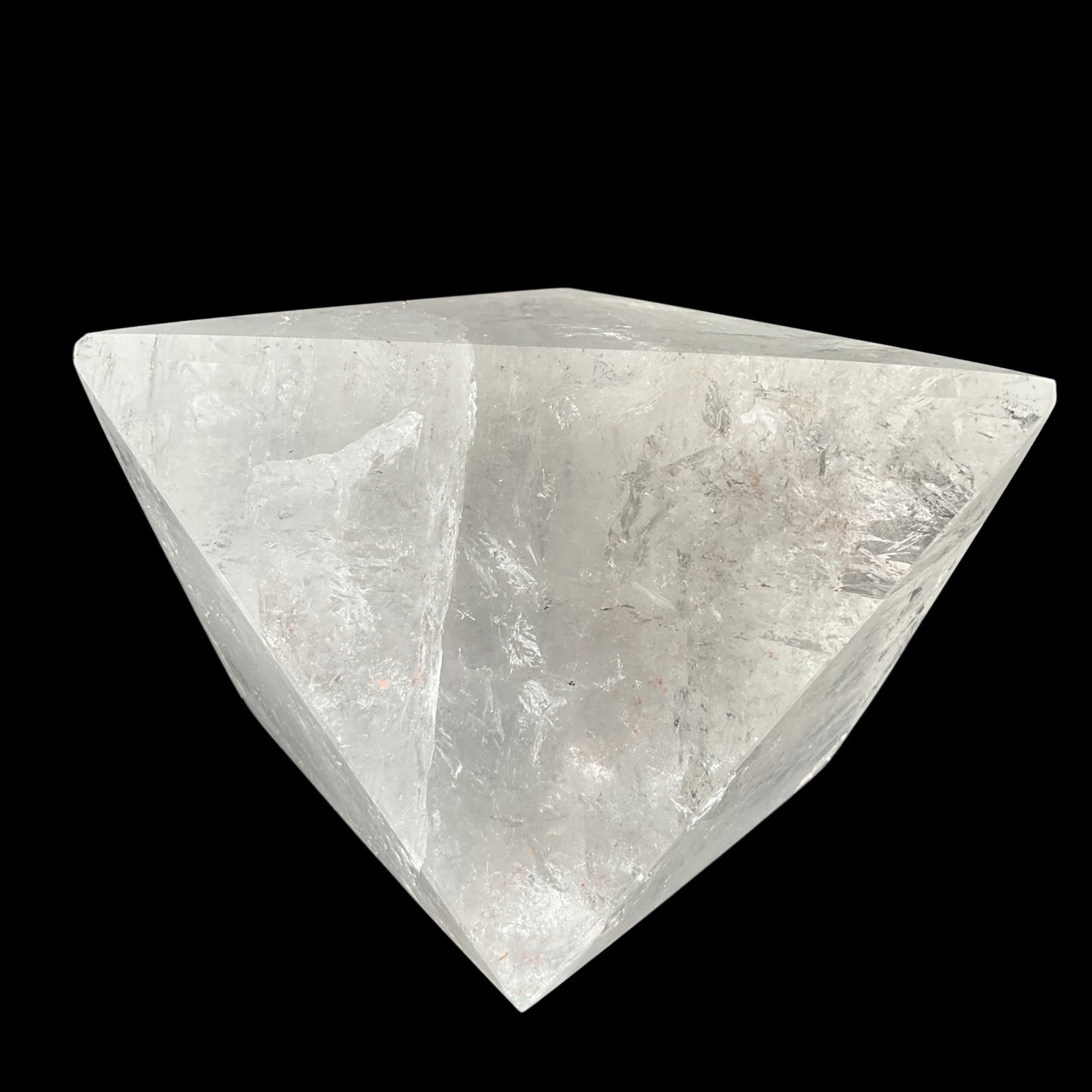 Quartz Crystal Bipyramid Polished Free-Standing