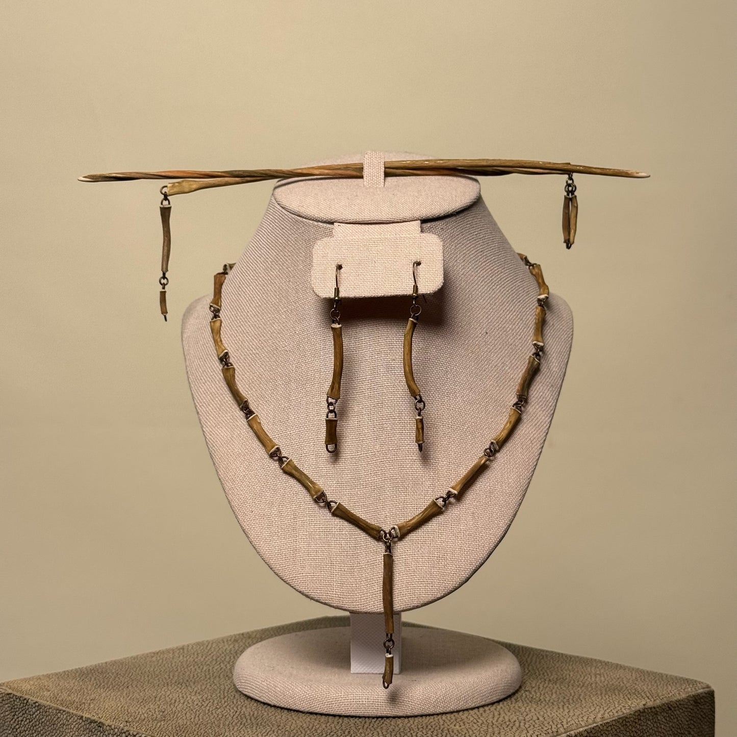 Hand Made Kelp Jewelry Set