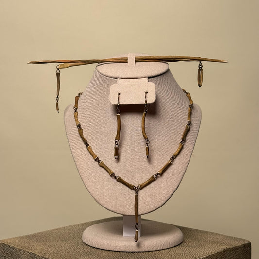 Hand Made Kelp Jewelry Set