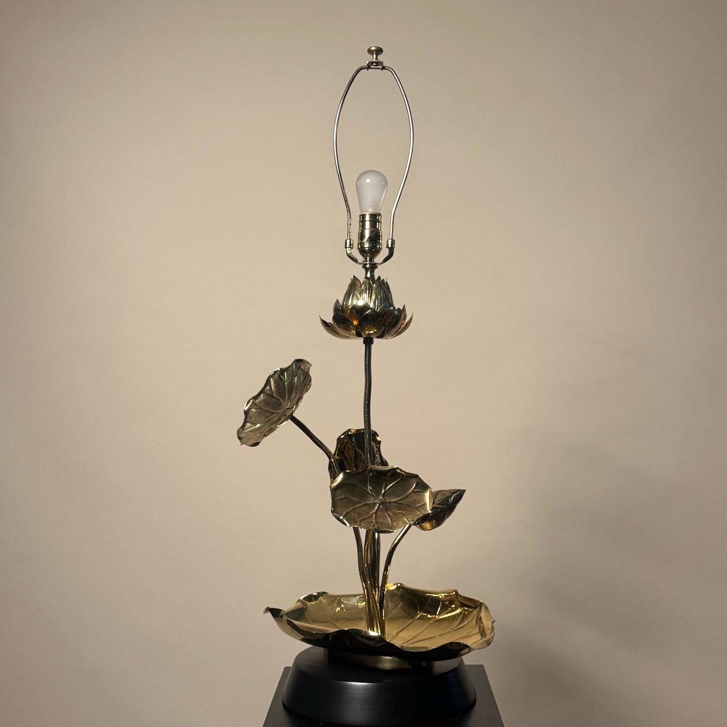 Feldman Brass Lotus Pond Lamp