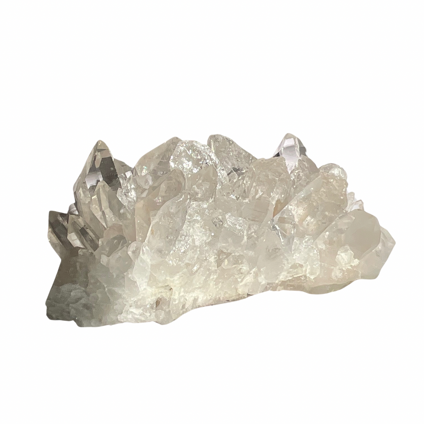 Large Quartz Crystal Multi Generator Cluster