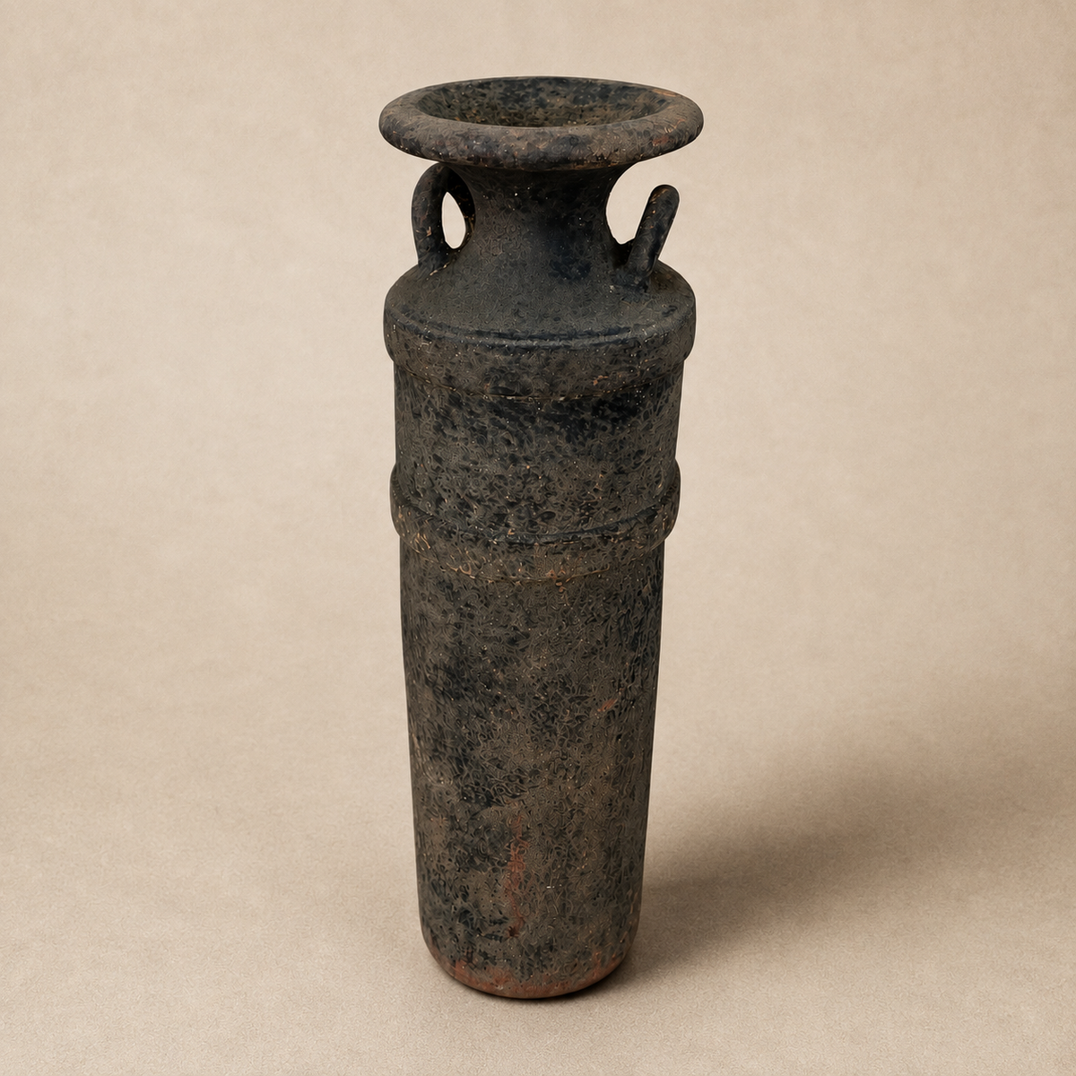 Vintage Large Terracotta Decorative Tall Vase