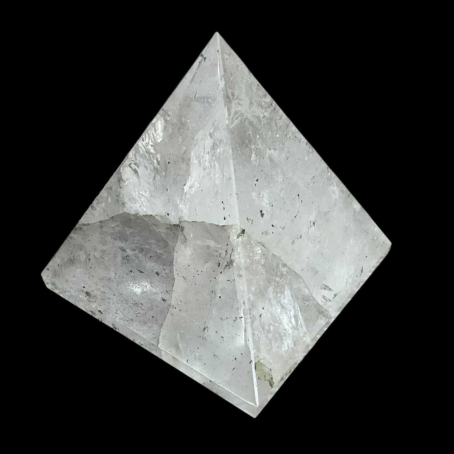 Quartz Crystal Pyramid Free-Standing