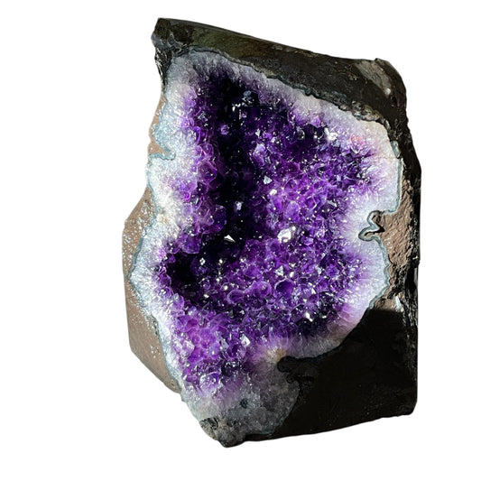 Amethyst Geode Crystal Cluster  23.5 LBS