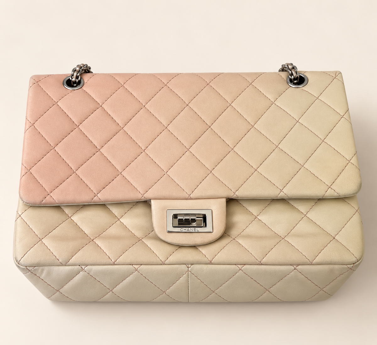Chanel Pink Ombre Quilted - Pink/Multi
