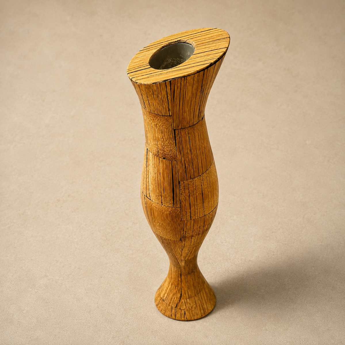 R&Y Augousti Paris Free Form Wood Vase