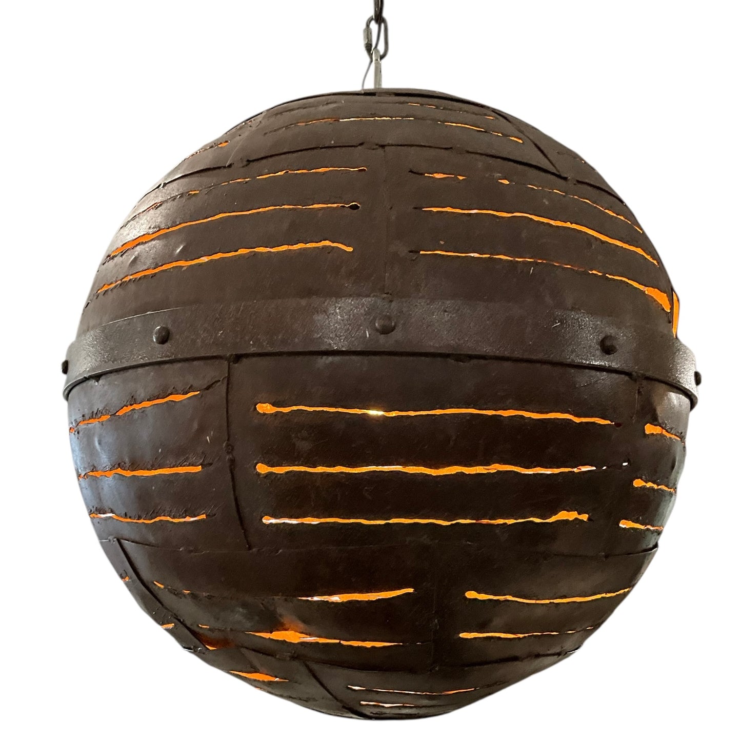 Brutalist Sphere Pendant