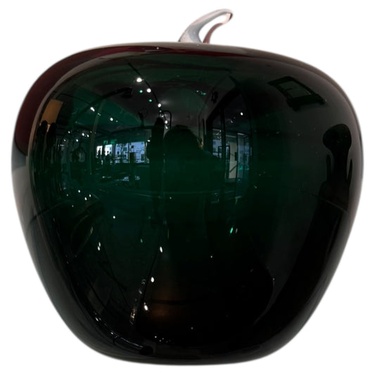 Blown Glass Vintage Apple Decor