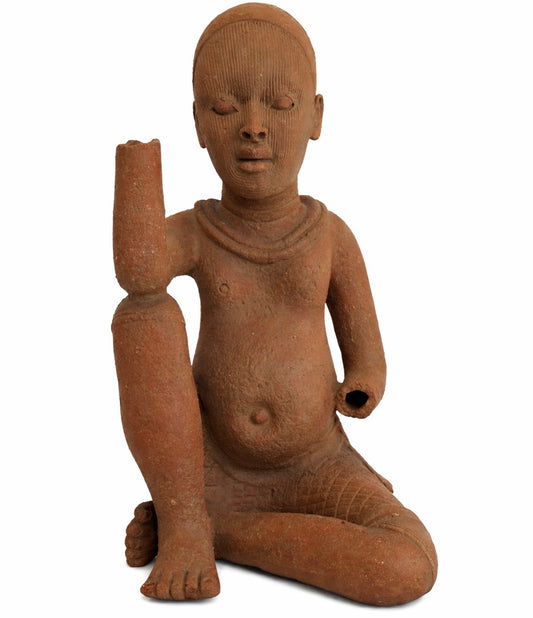 Ife Terracotta Seated Figure