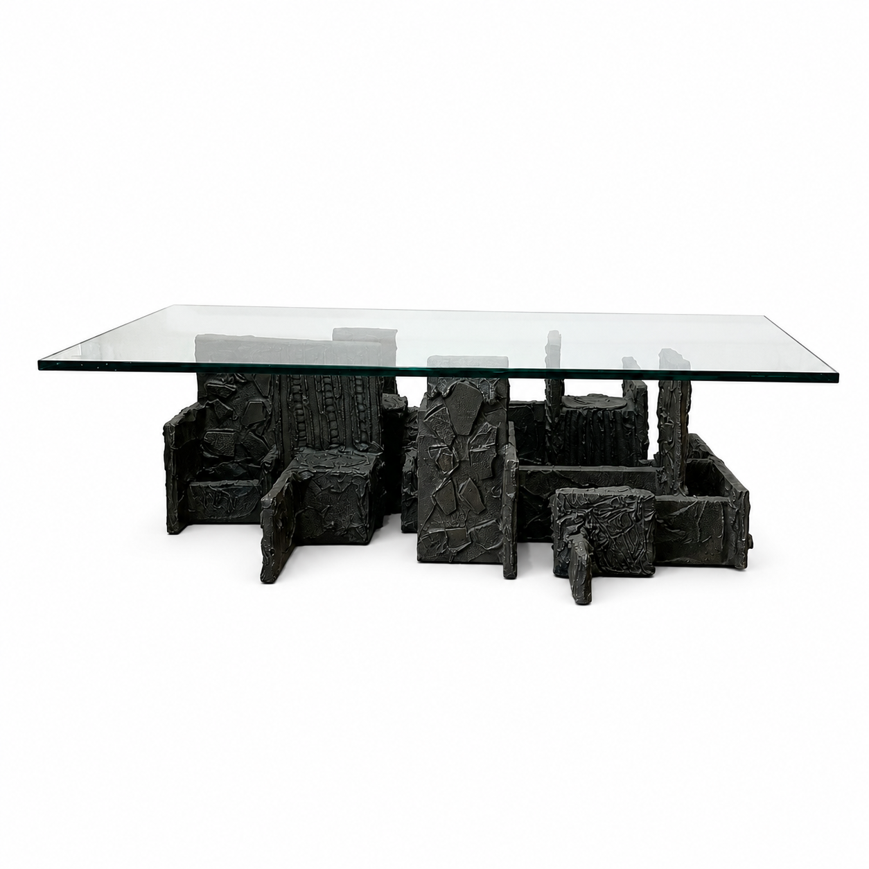 Paul Evans Brutalist Skyline Coffee Table