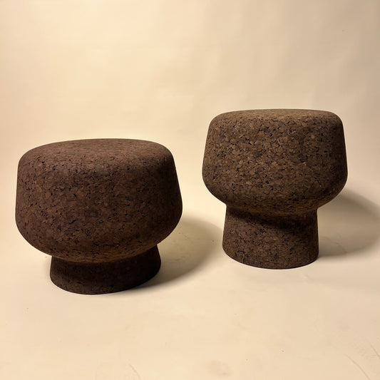 Pair of Classicon Cork Side Tables