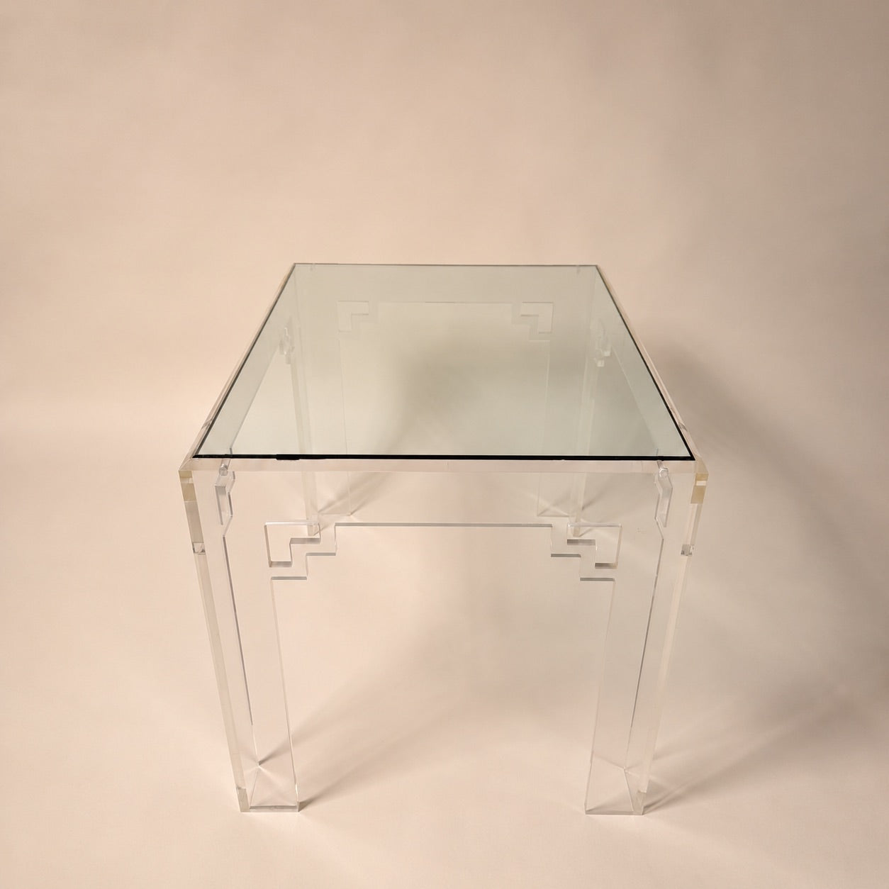Pair of Lucite Side Tables by Jeffrey Bigelow