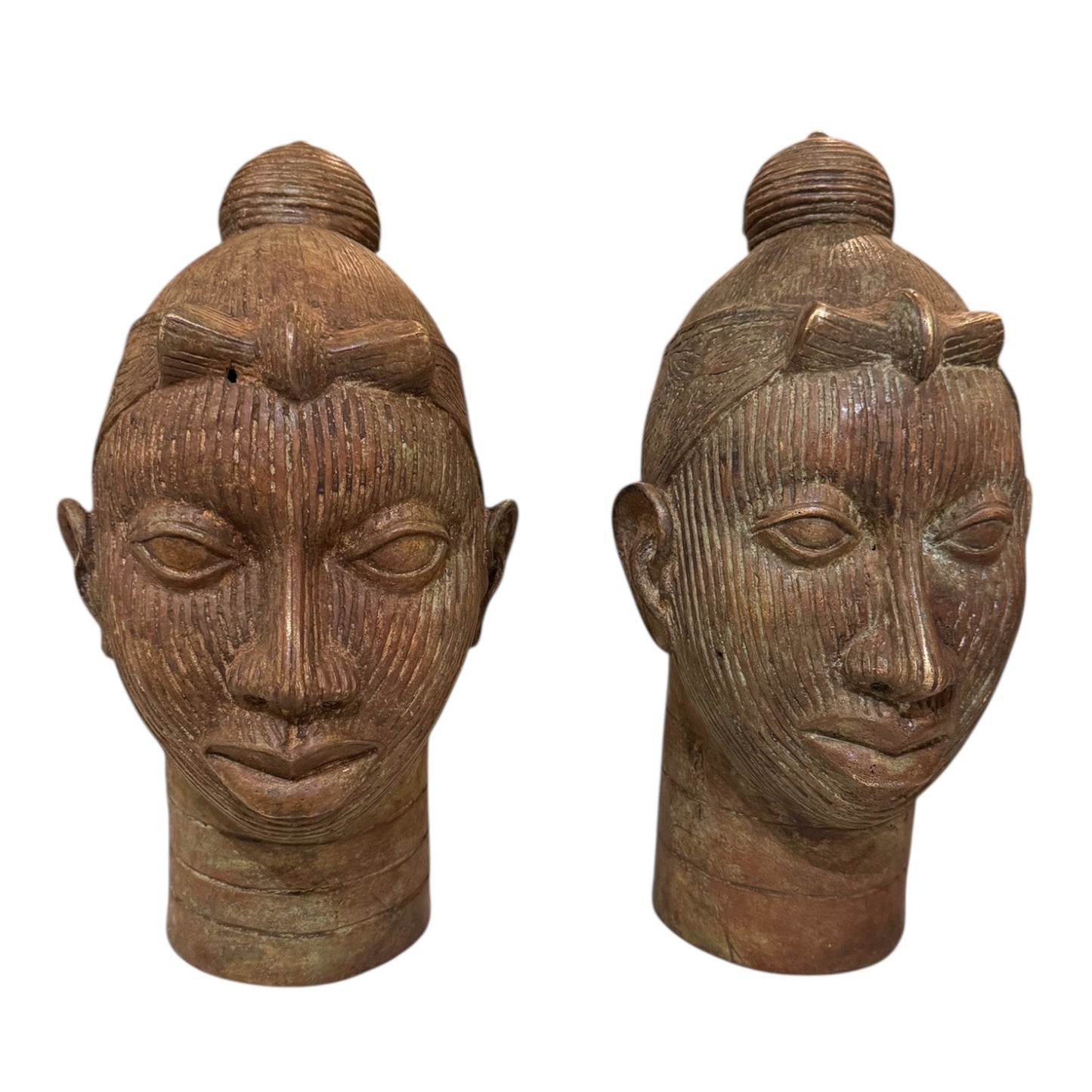 Pair of Ife Heads