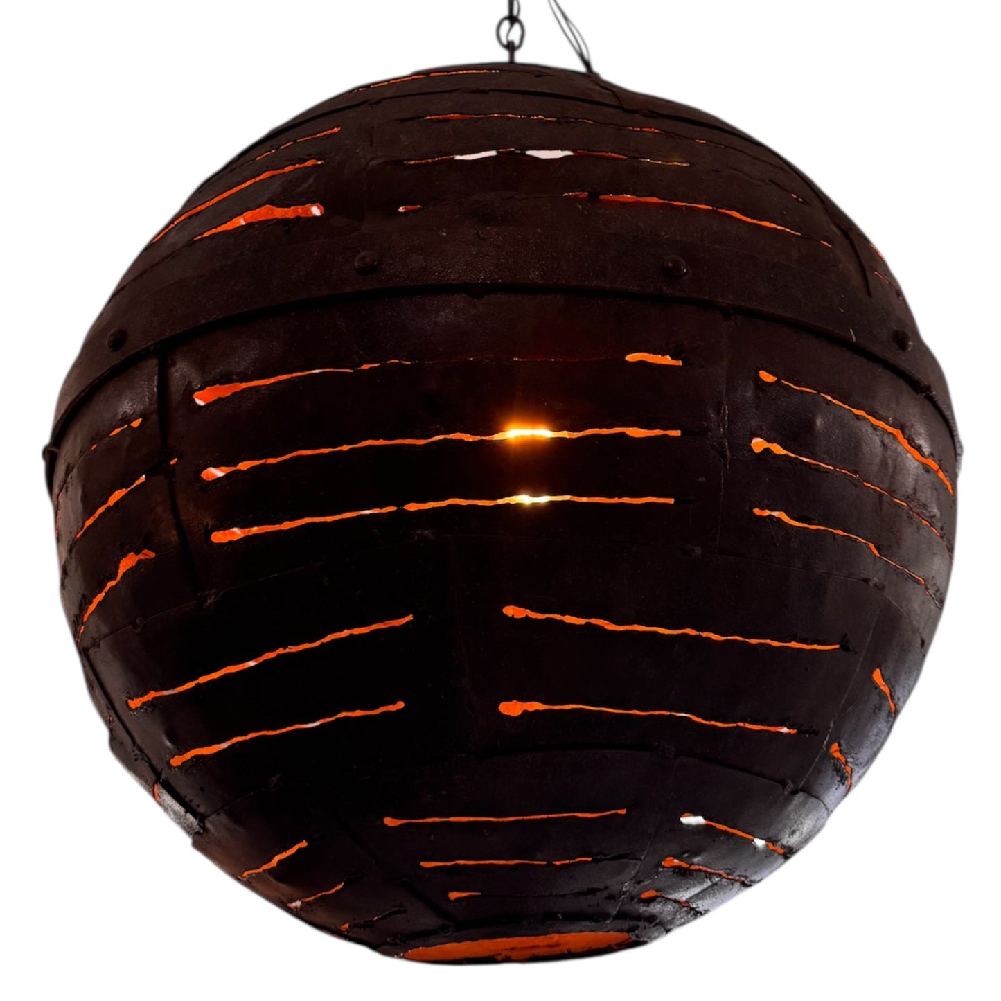 Brutalist Sphere Pendant