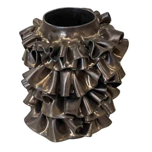 Ruffled Vase