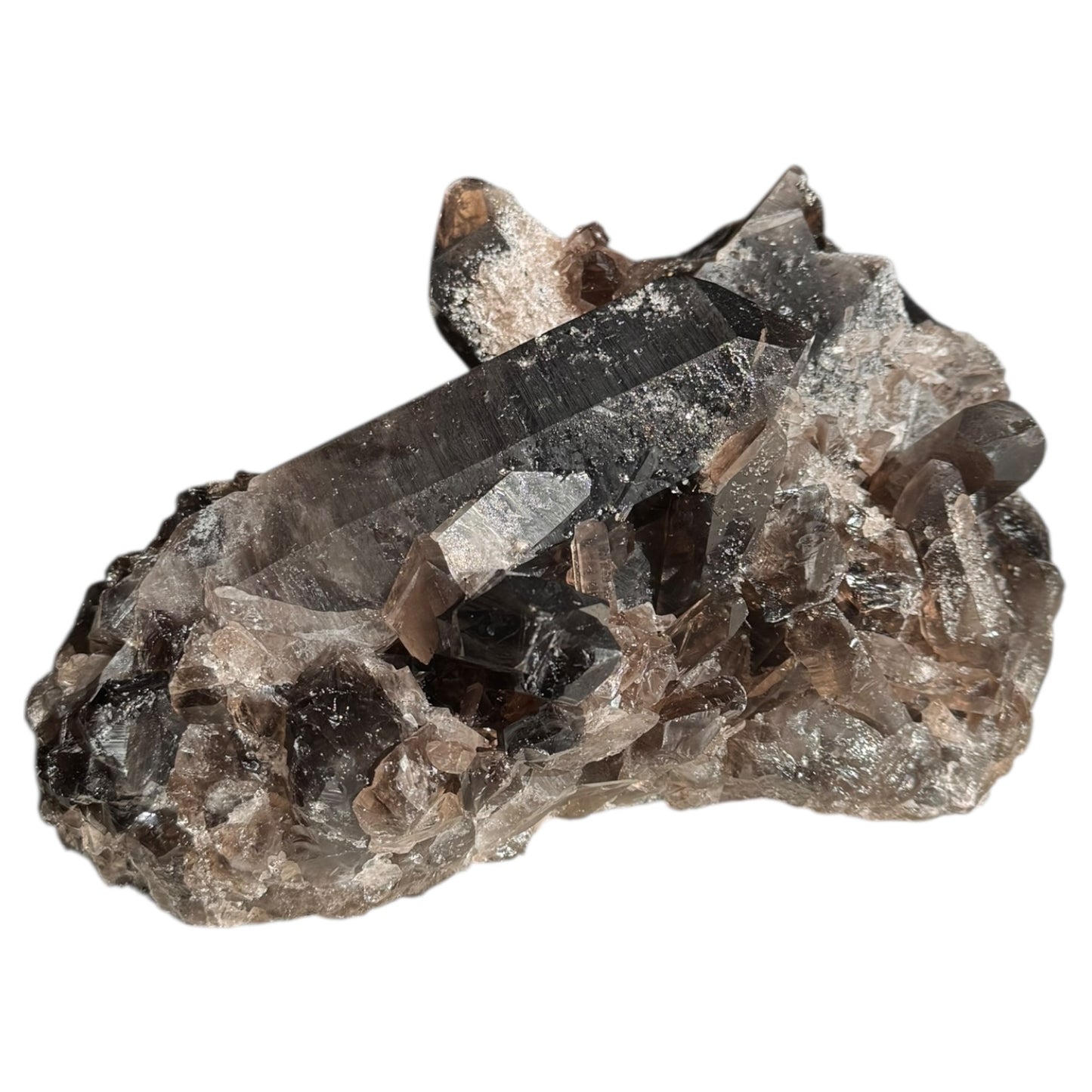 Smoky Quartz Cluster Generator Flat