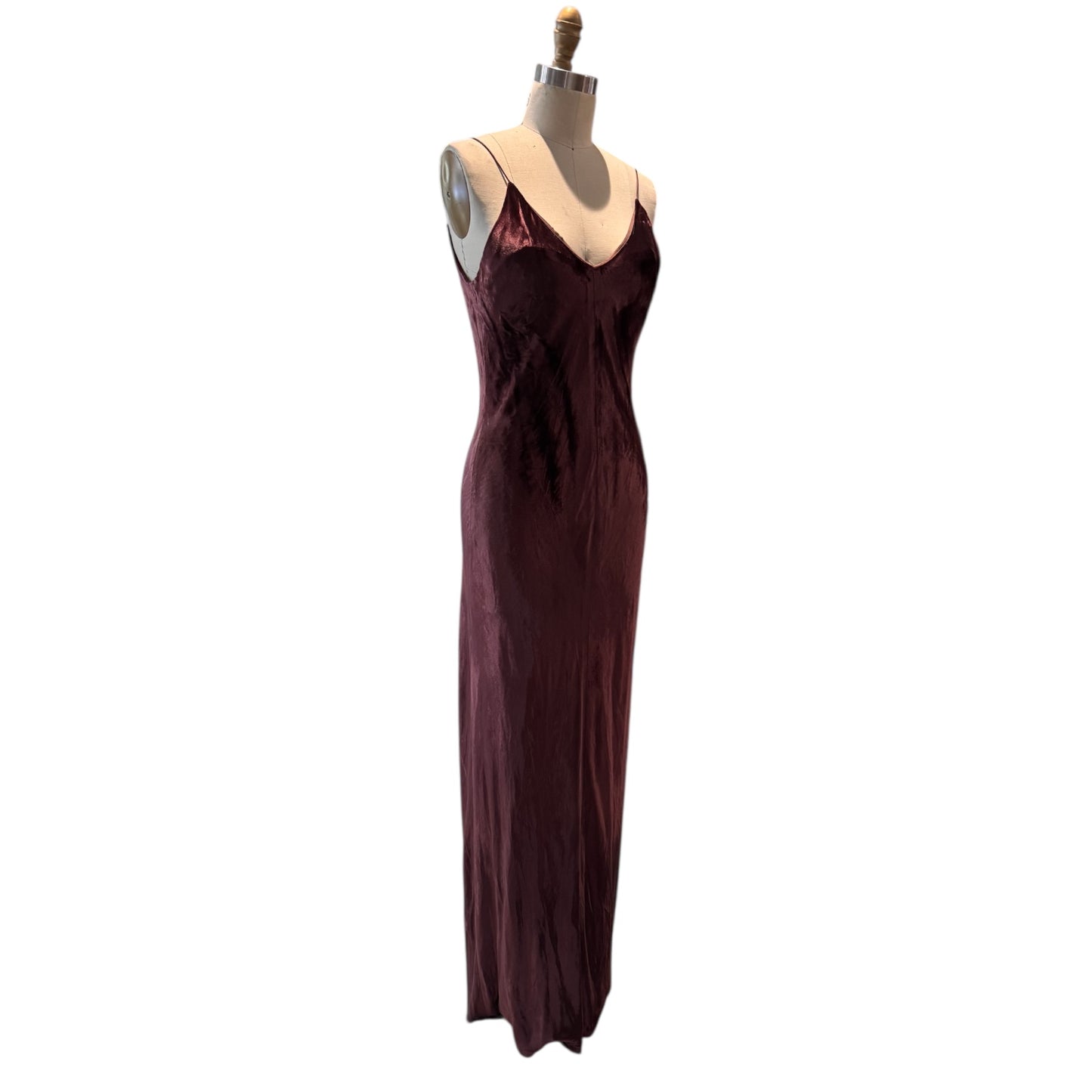 Alexander Wang Purple Silk Long Dress