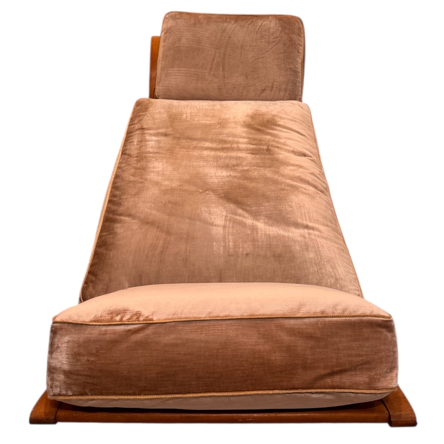 Croisillon Alexandrie 1940’s French Daybed in the Manner of Jean Royere