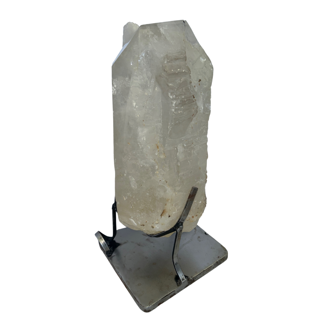 Large Quartz Crystal on Stand