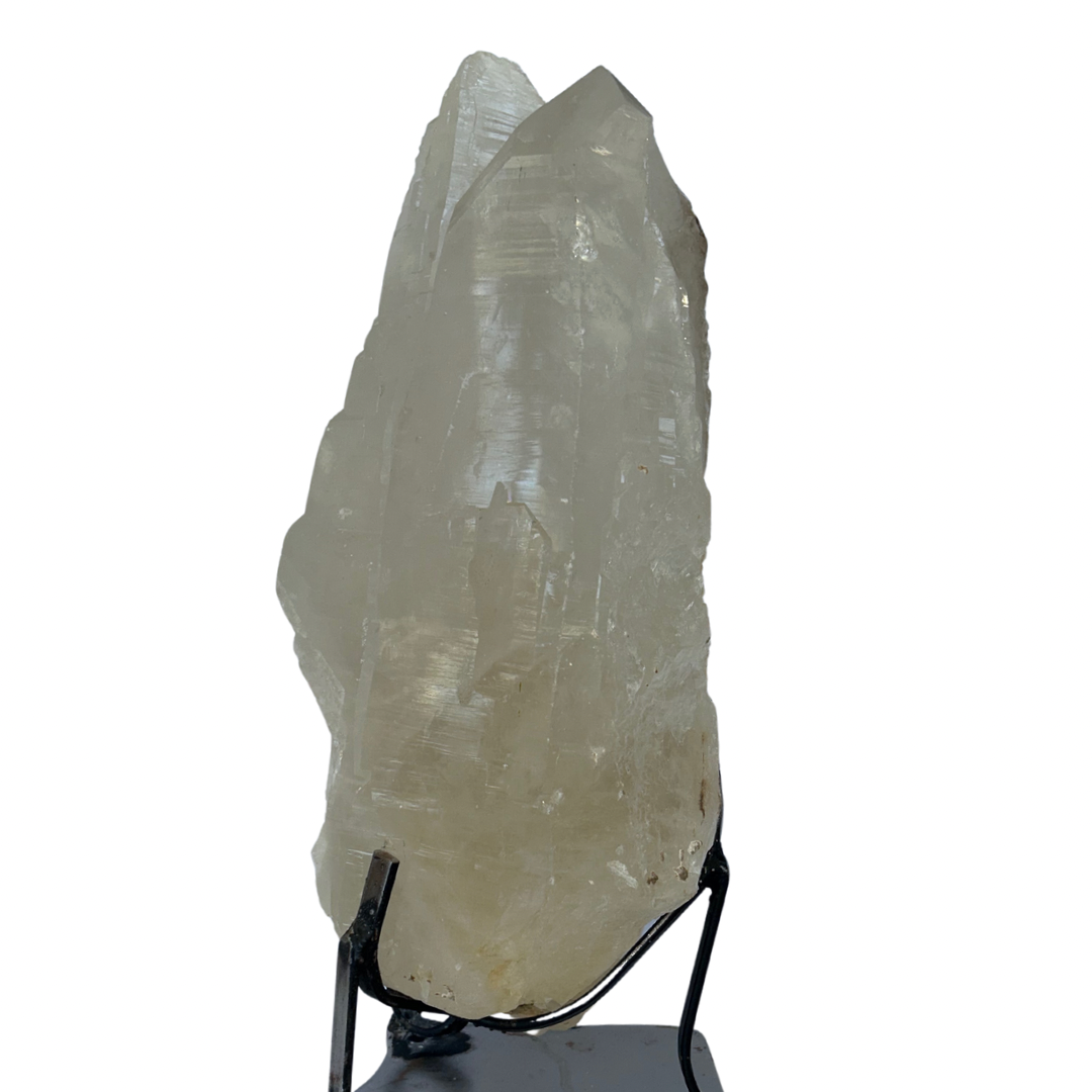 Large Quartz Crystal on Stand