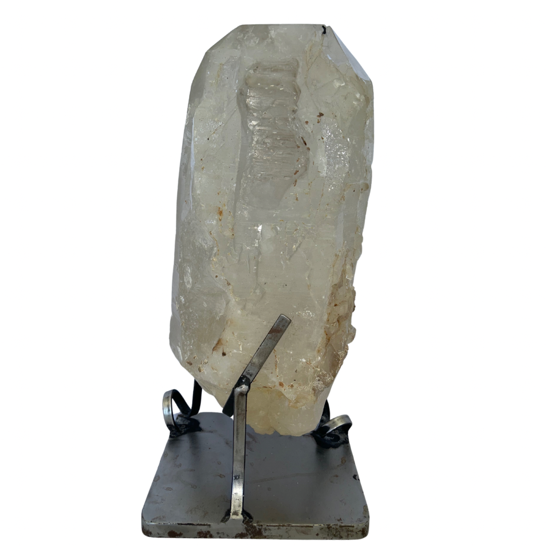 Large Quartz Crystal on Stand