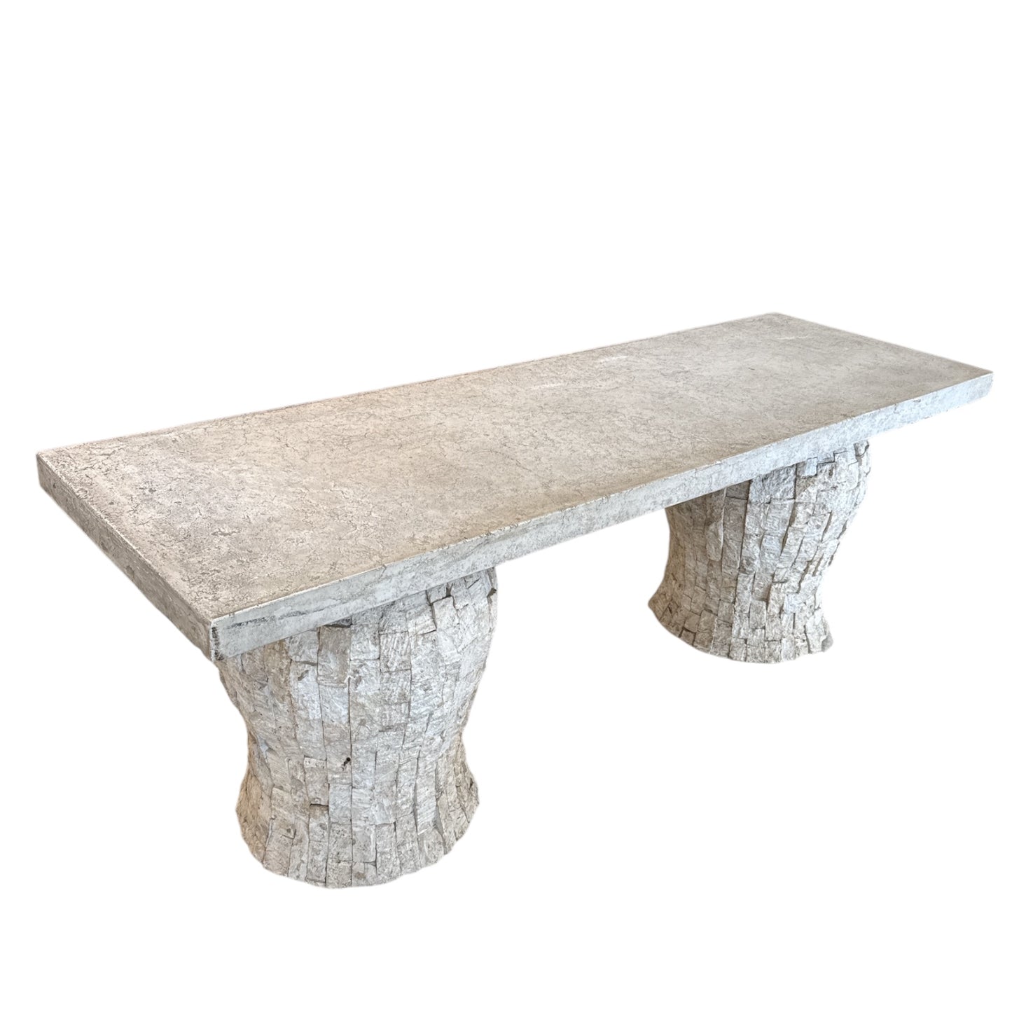 Travertine Table