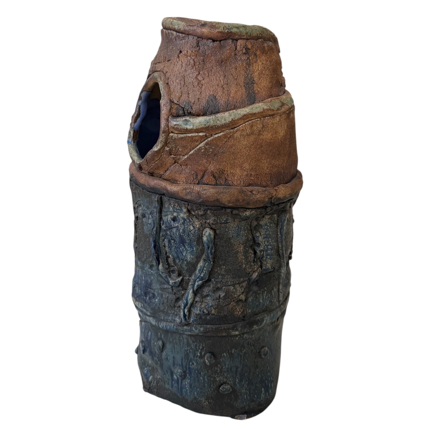 Ceramic Vase w/ Hole