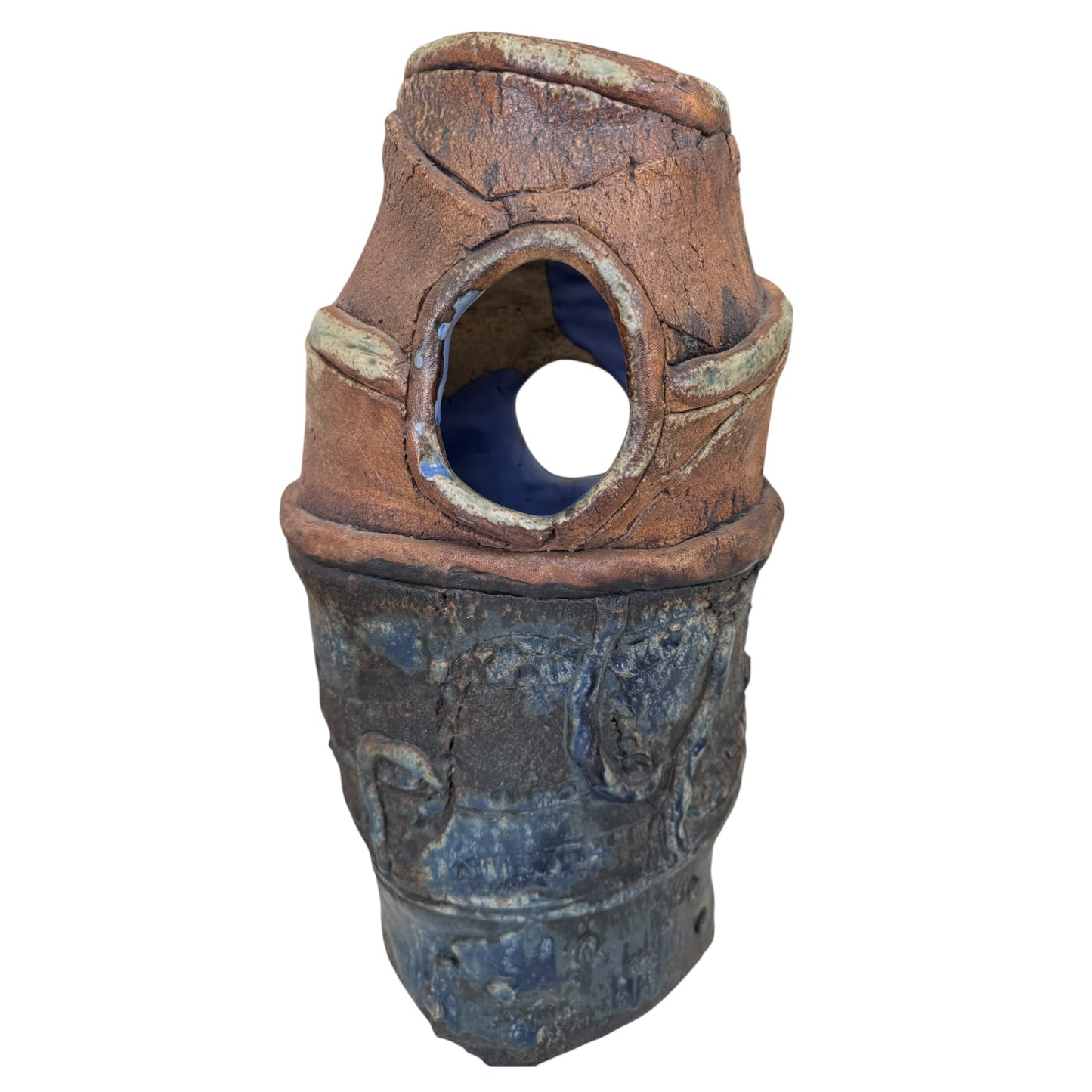 Ceramic Vase w/ Hole