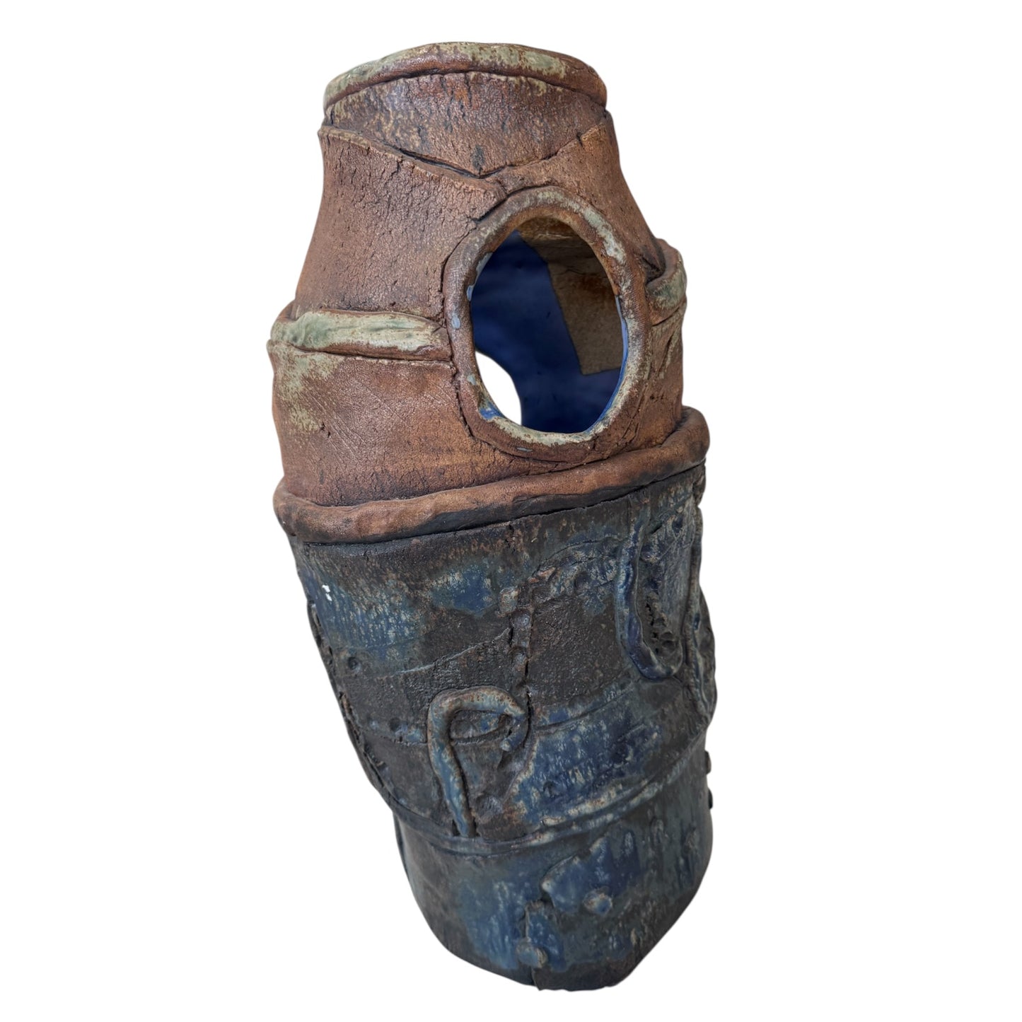 Ceramic Vase w/ Hole