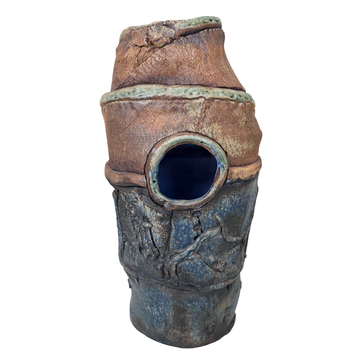 Ceramic Vase w/ Hole