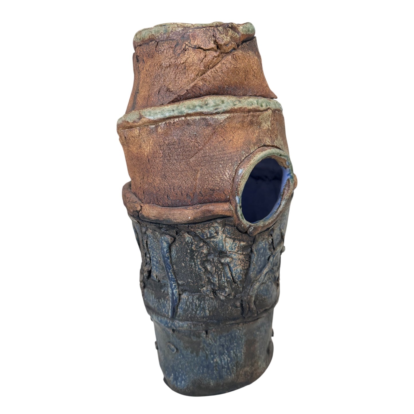 Ceramic Vase w/ Hole