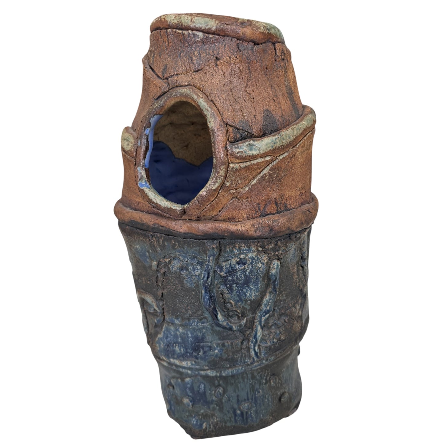 Ceramic Vase w/ Hole