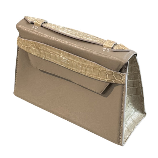 Logan Real Alligator Trim Bag