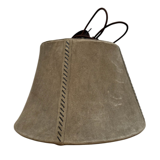 Suede Lamp