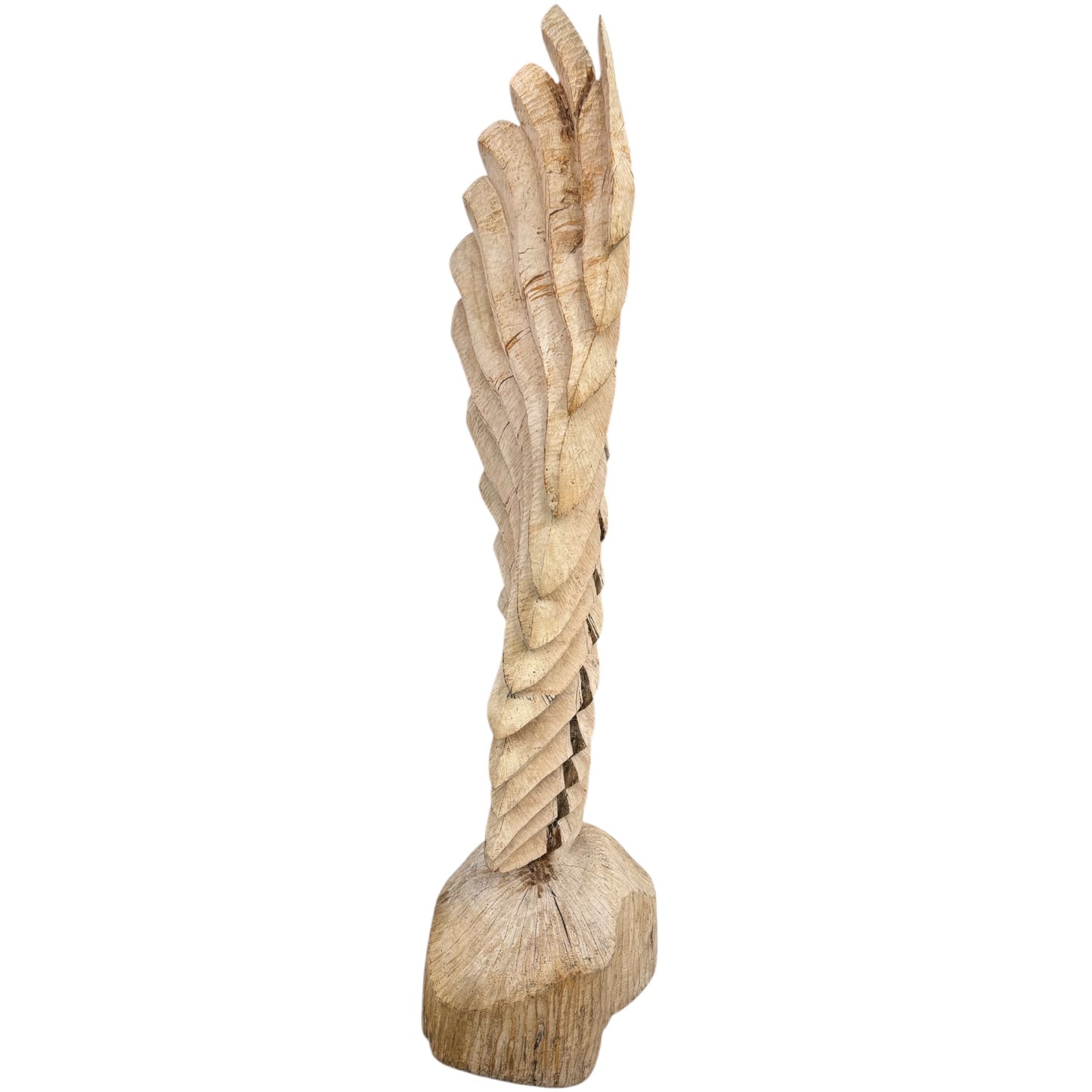 Wooden Angel Wing Sculpture