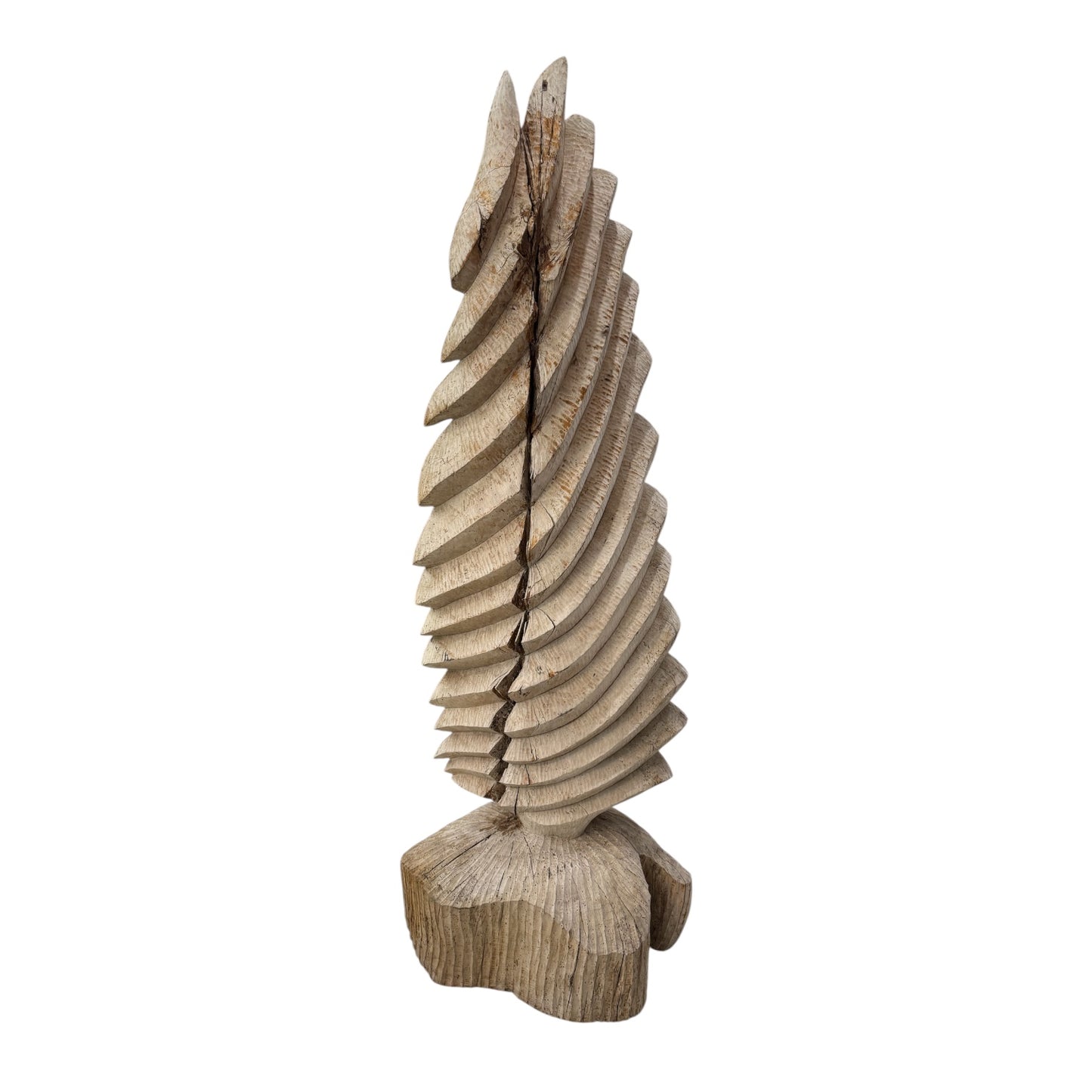 Wooden Angel Wing Sculpture